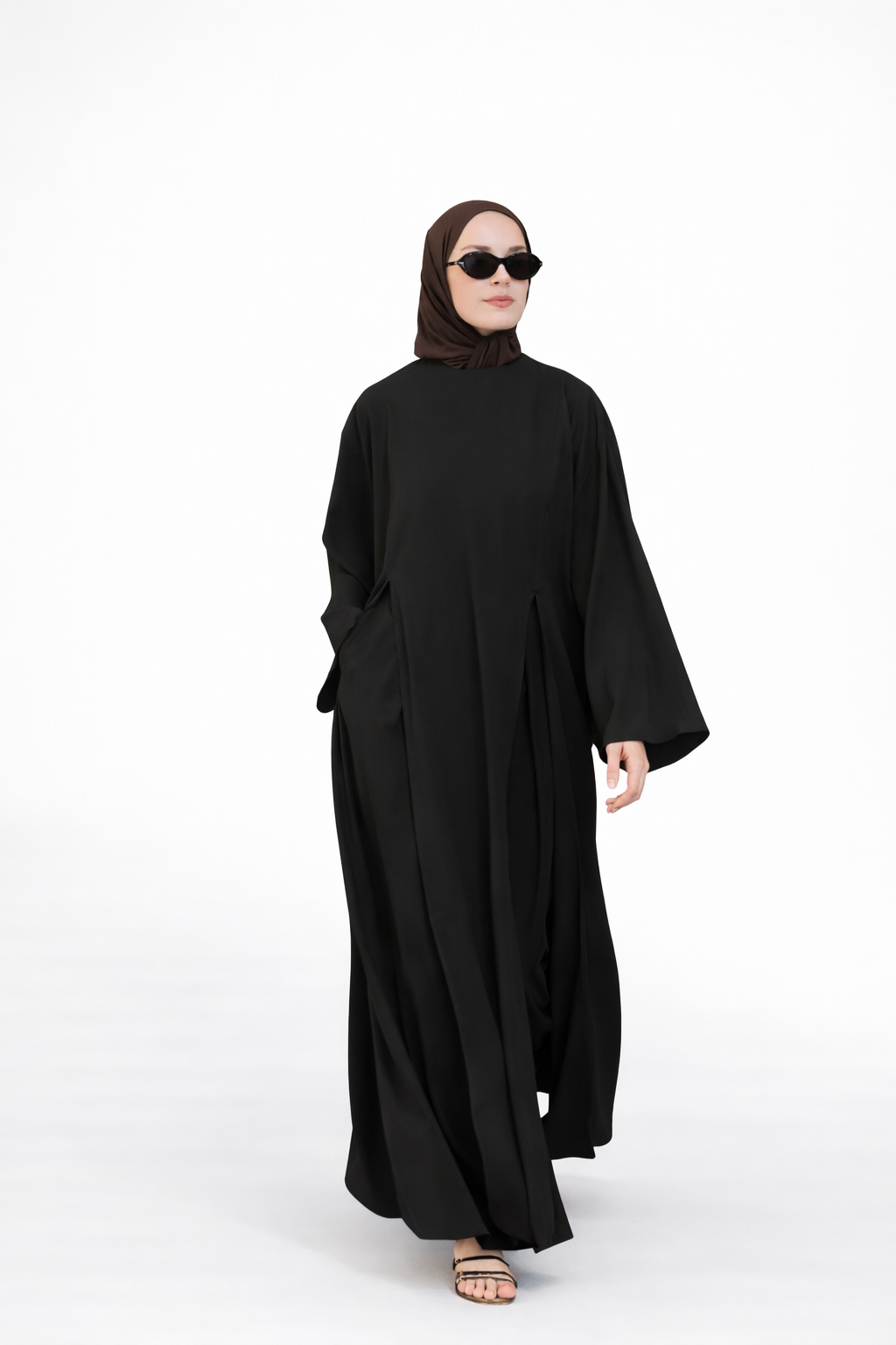 Noir Flow Blouse - Black