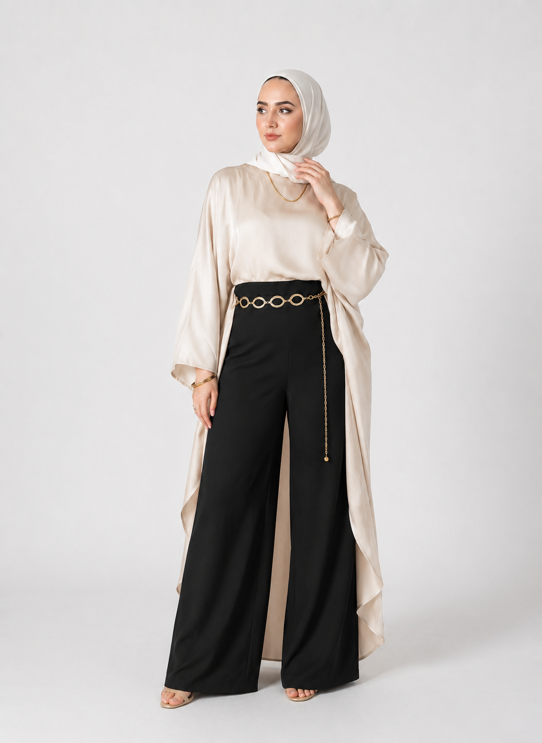 Shirt Dress Beige