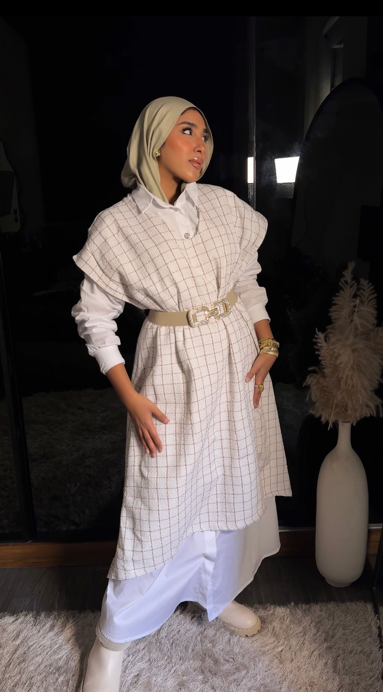 Hounds tooth Dress