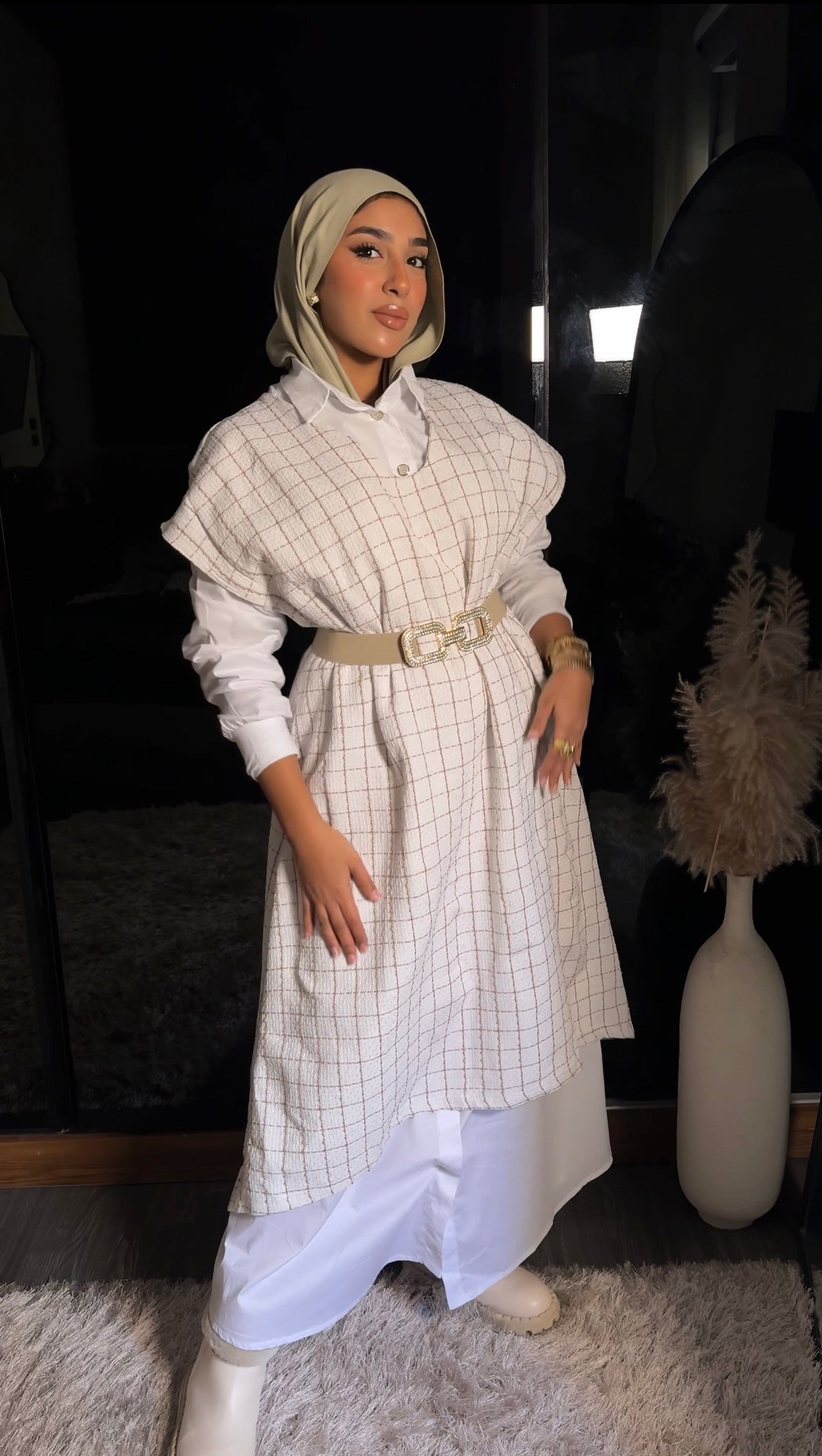 Hounds tooth Dress
