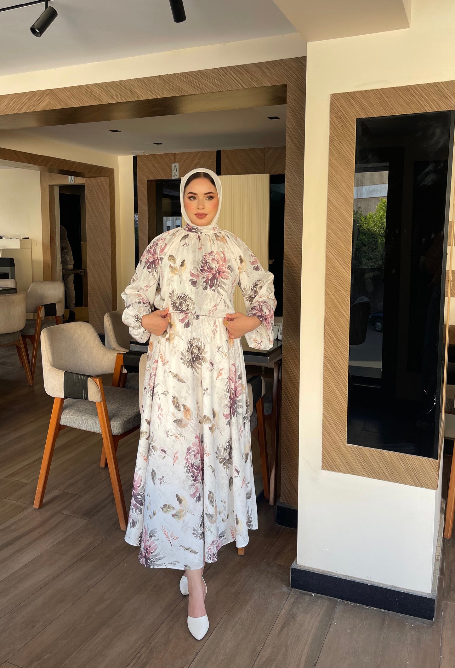 Blossom Veil Dress