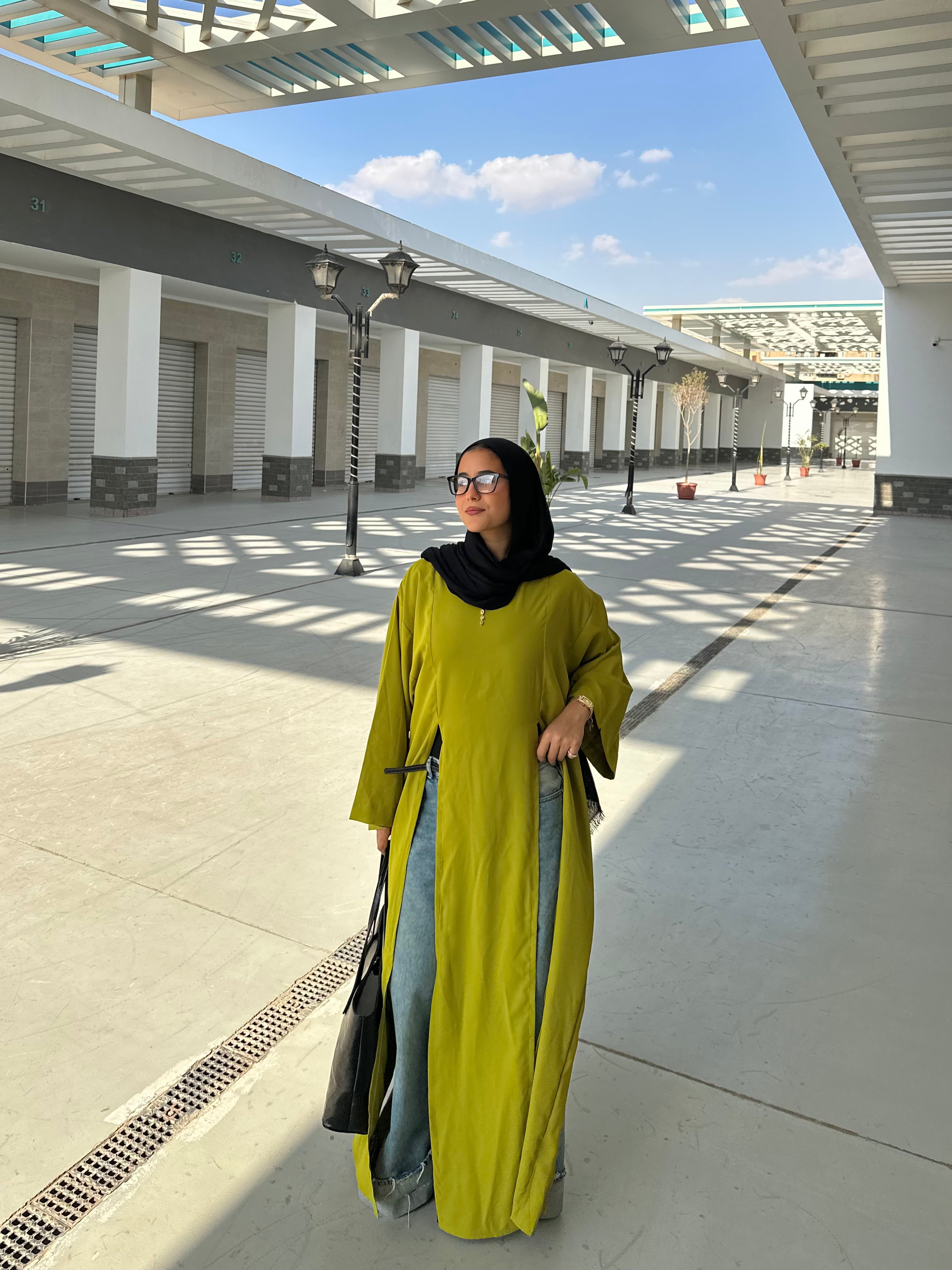 Noir Flow Blouse - olive