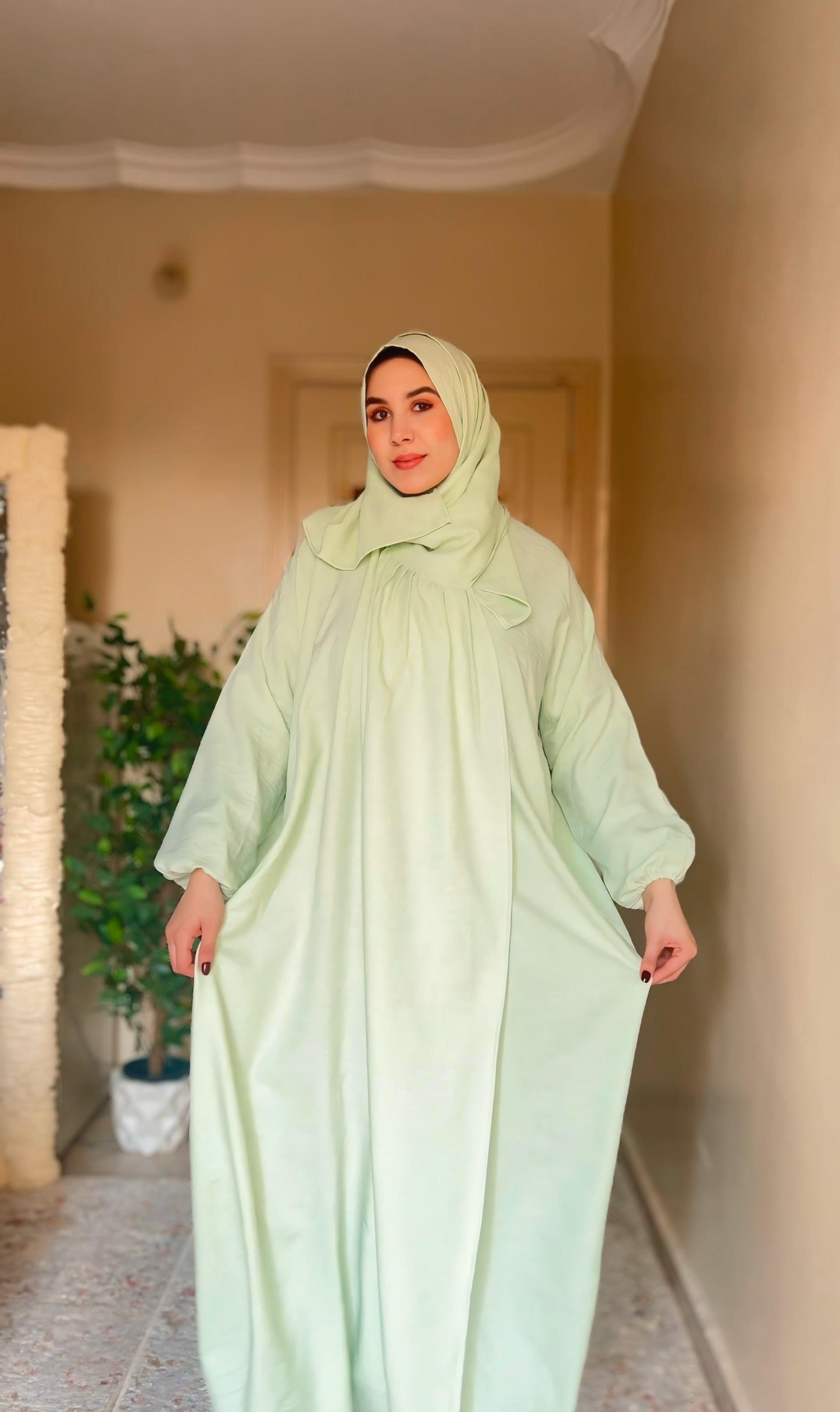Built-in Veil Curtain