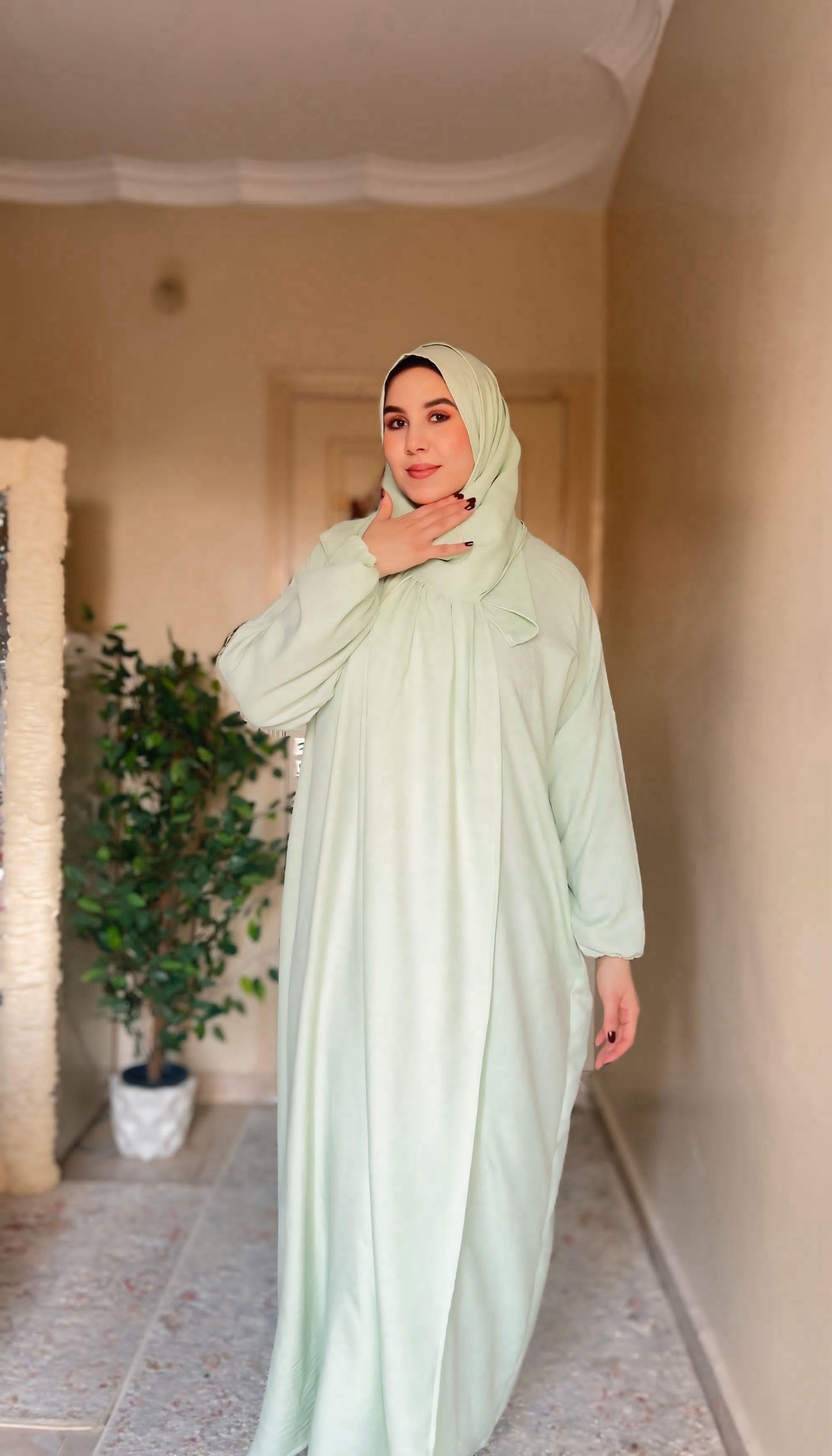 Built-in Veil Curtain