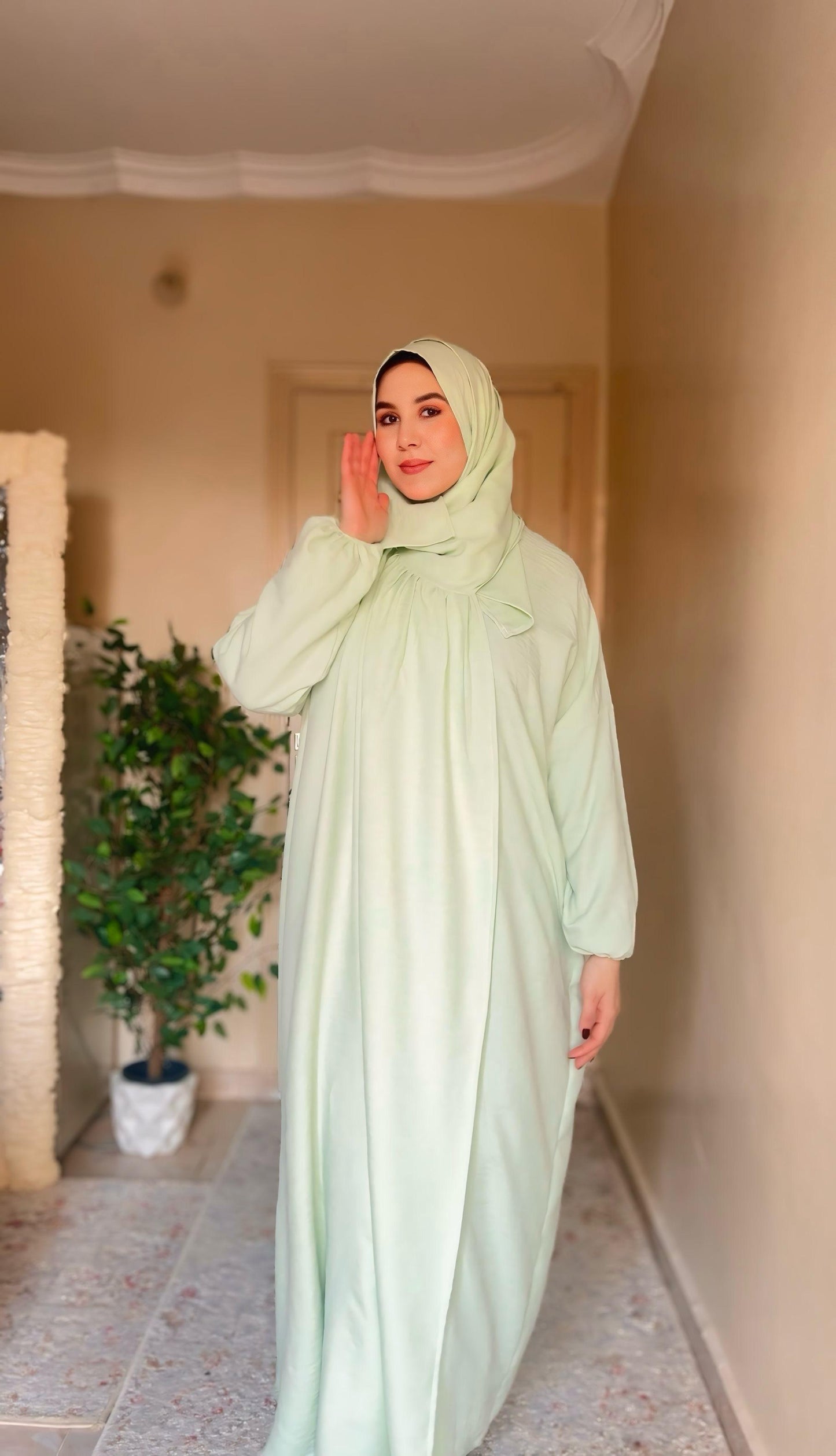 Built-in Veil Curtain