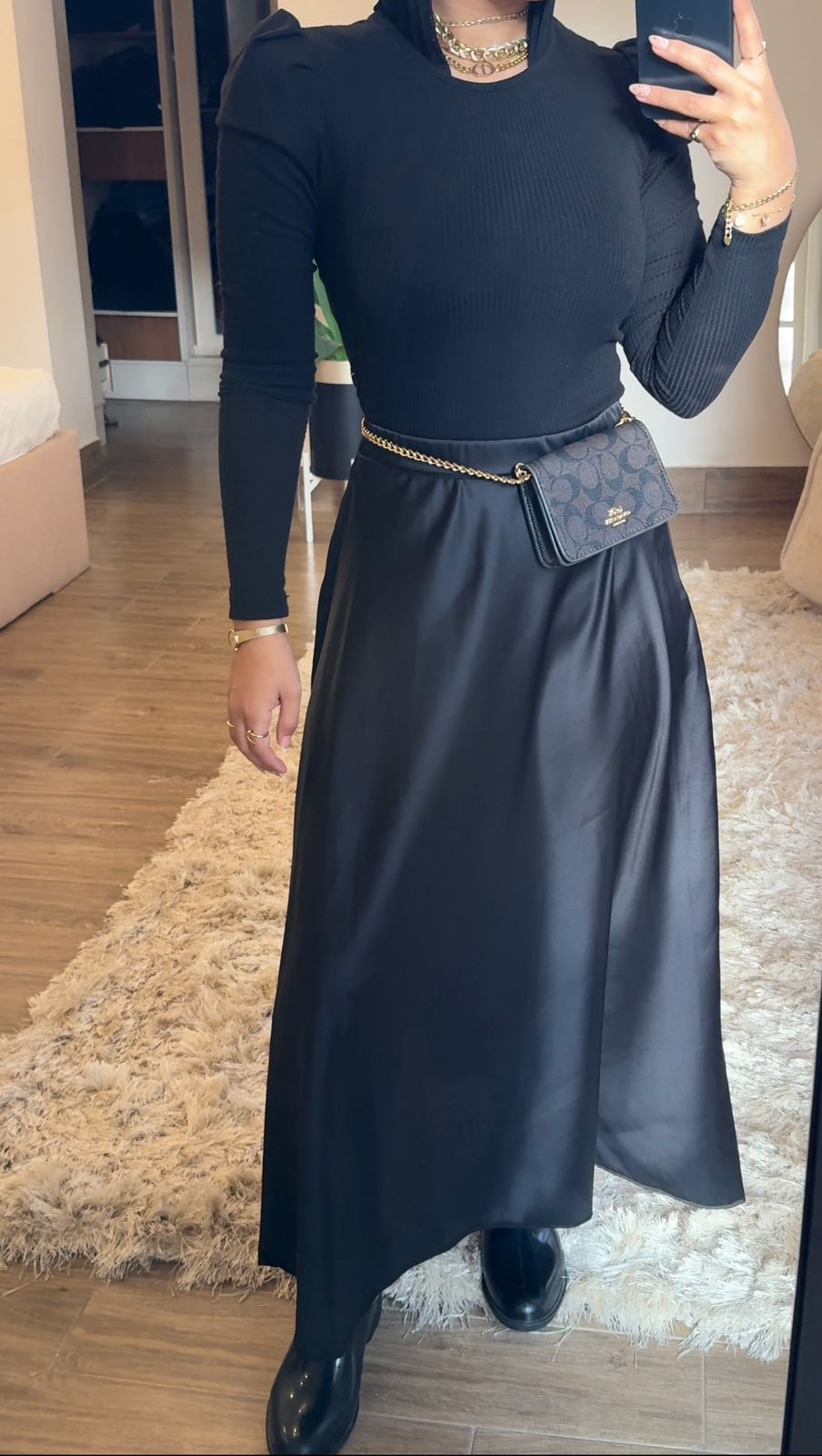 Satin Skirt