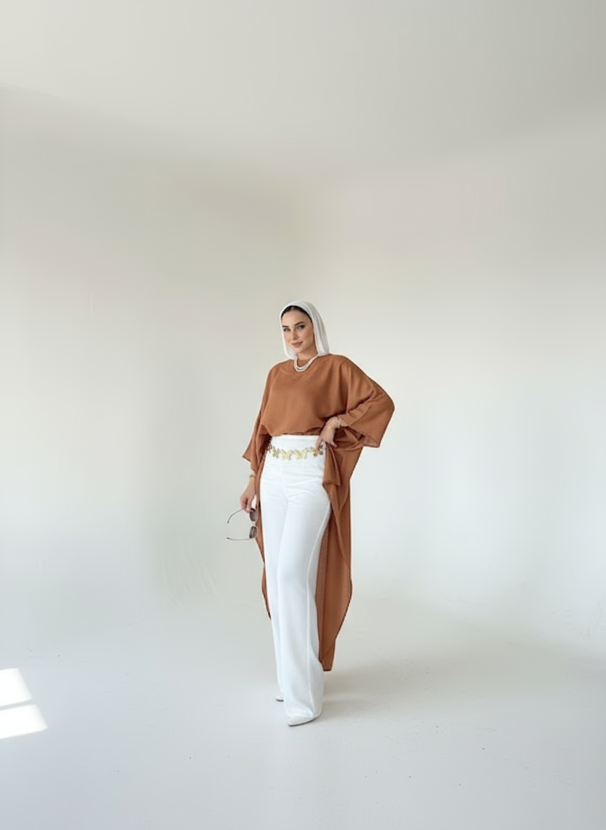 Shirt Dress Brown