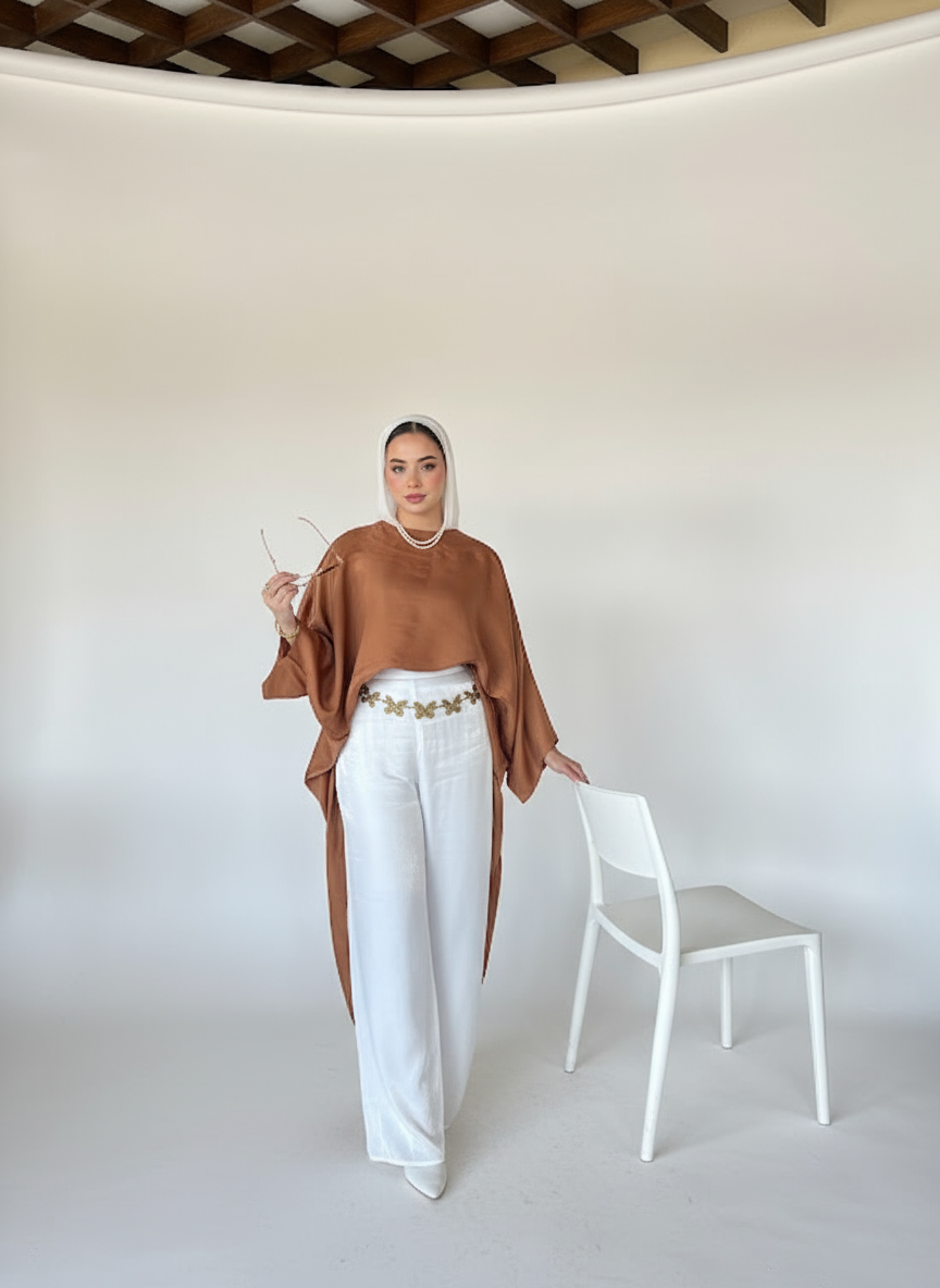 Shirt Dress Brown