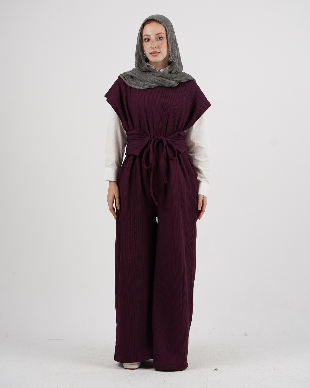 Celina Jumpsuit - Plum