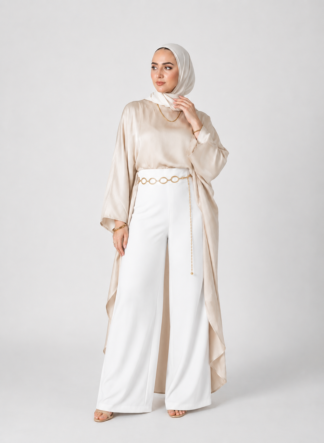 Shirt Dress Beige