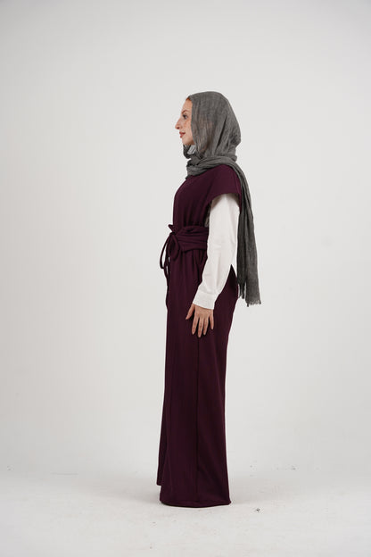 Celina Jumpsuit - Plum