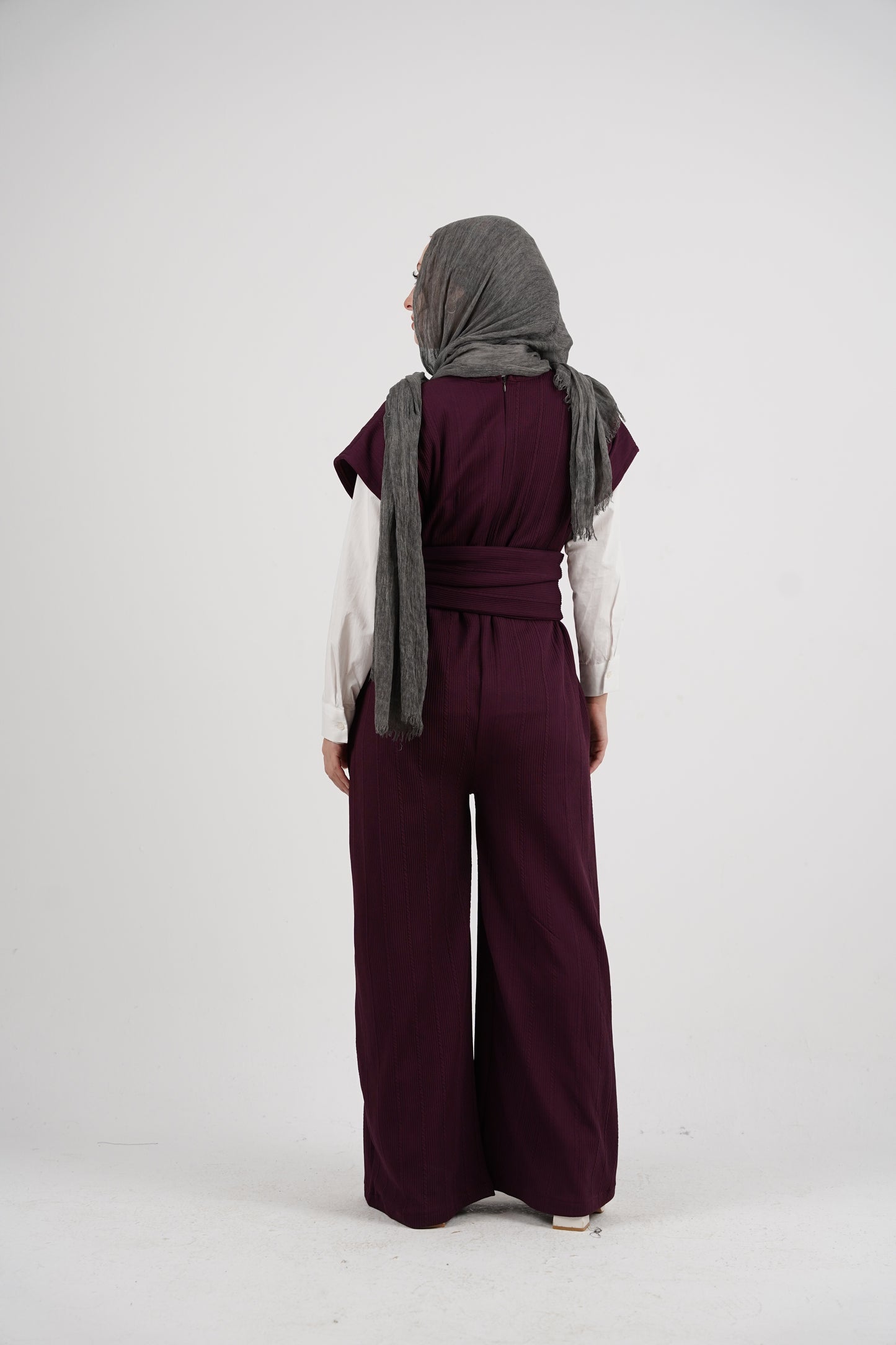 Celina Jumpsuit - Plum