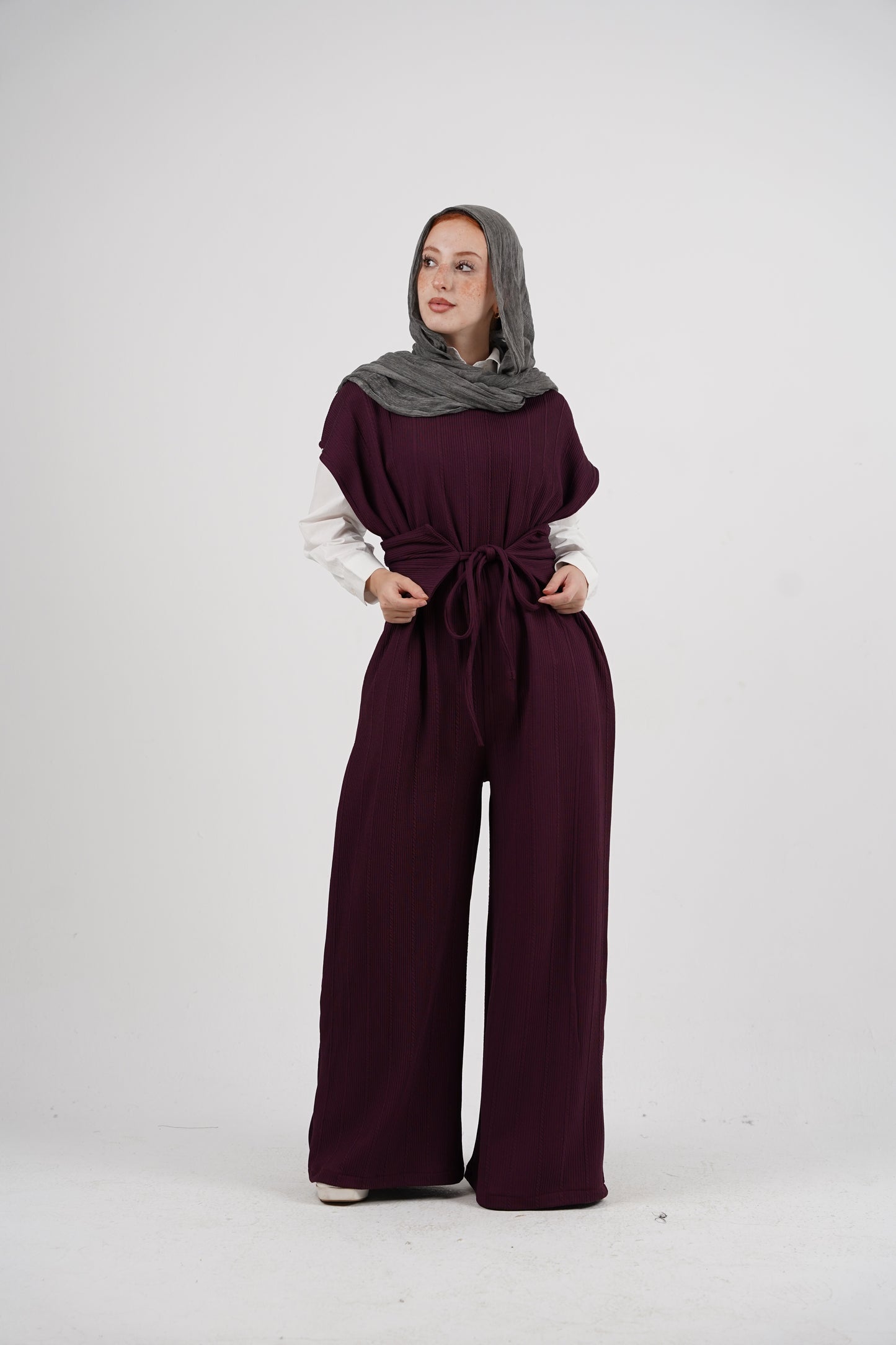 Celina Jumpsuit - Plum