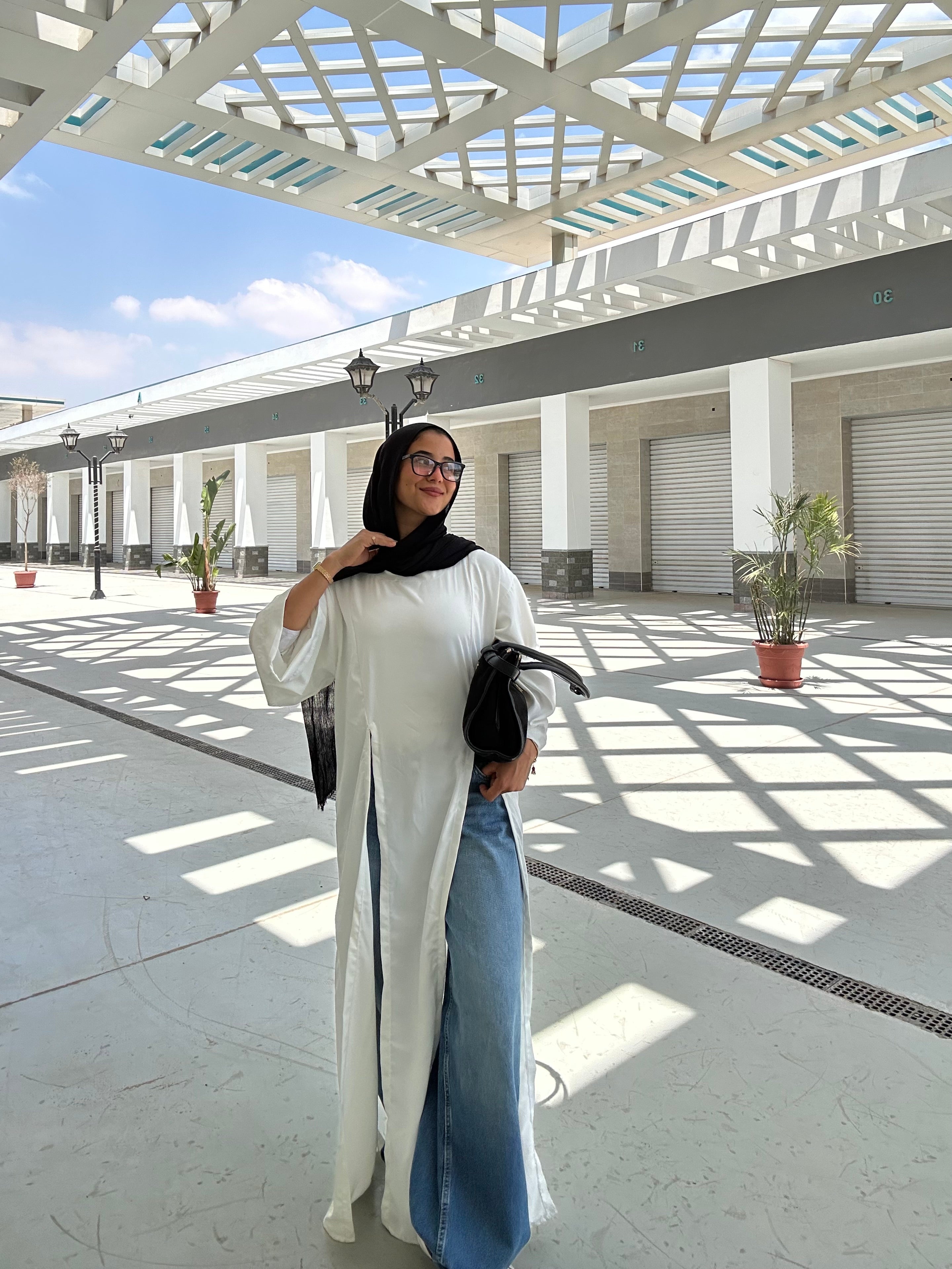 Noir Flow Blouse - White