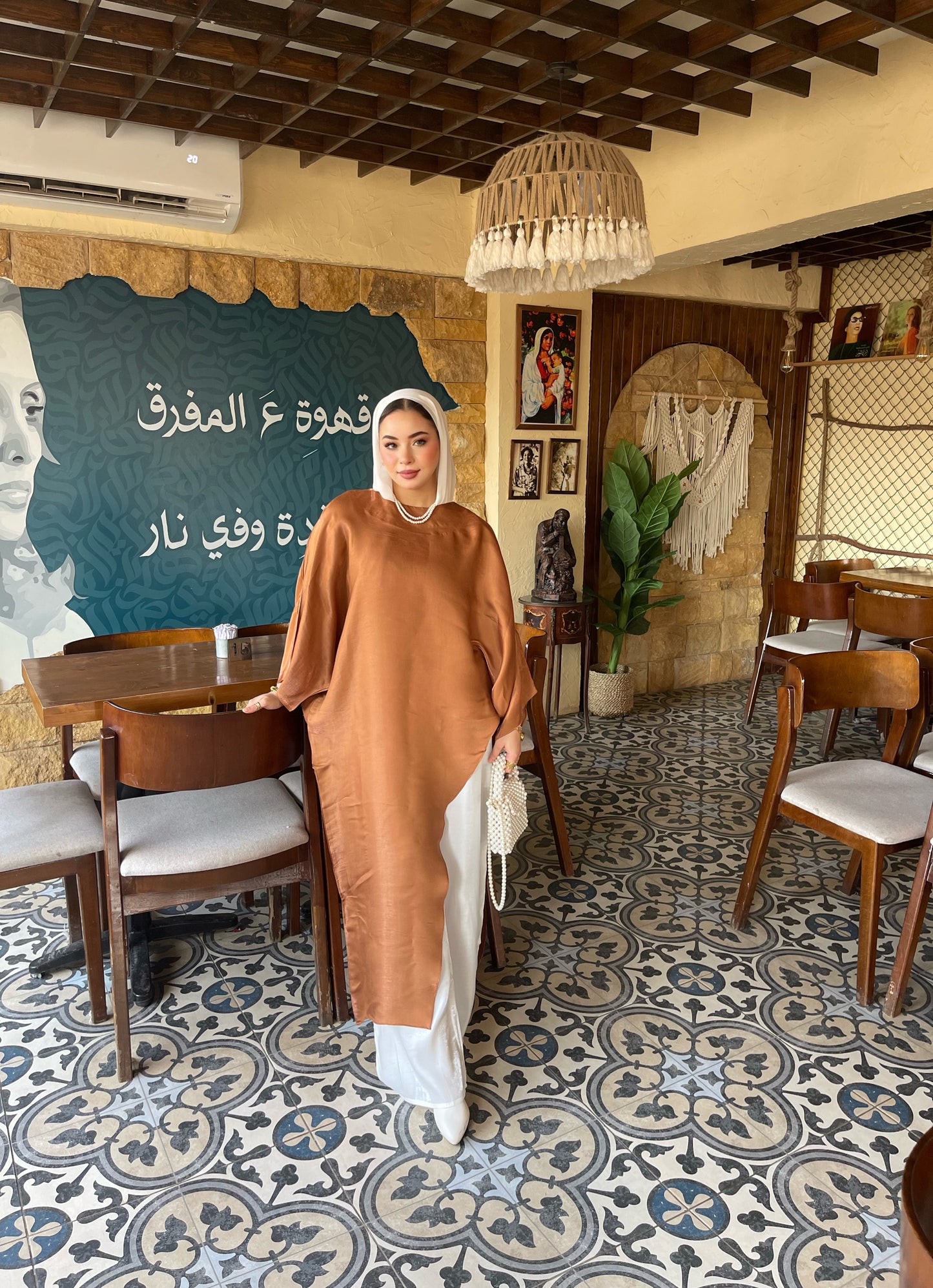 Shirt Dress Brown