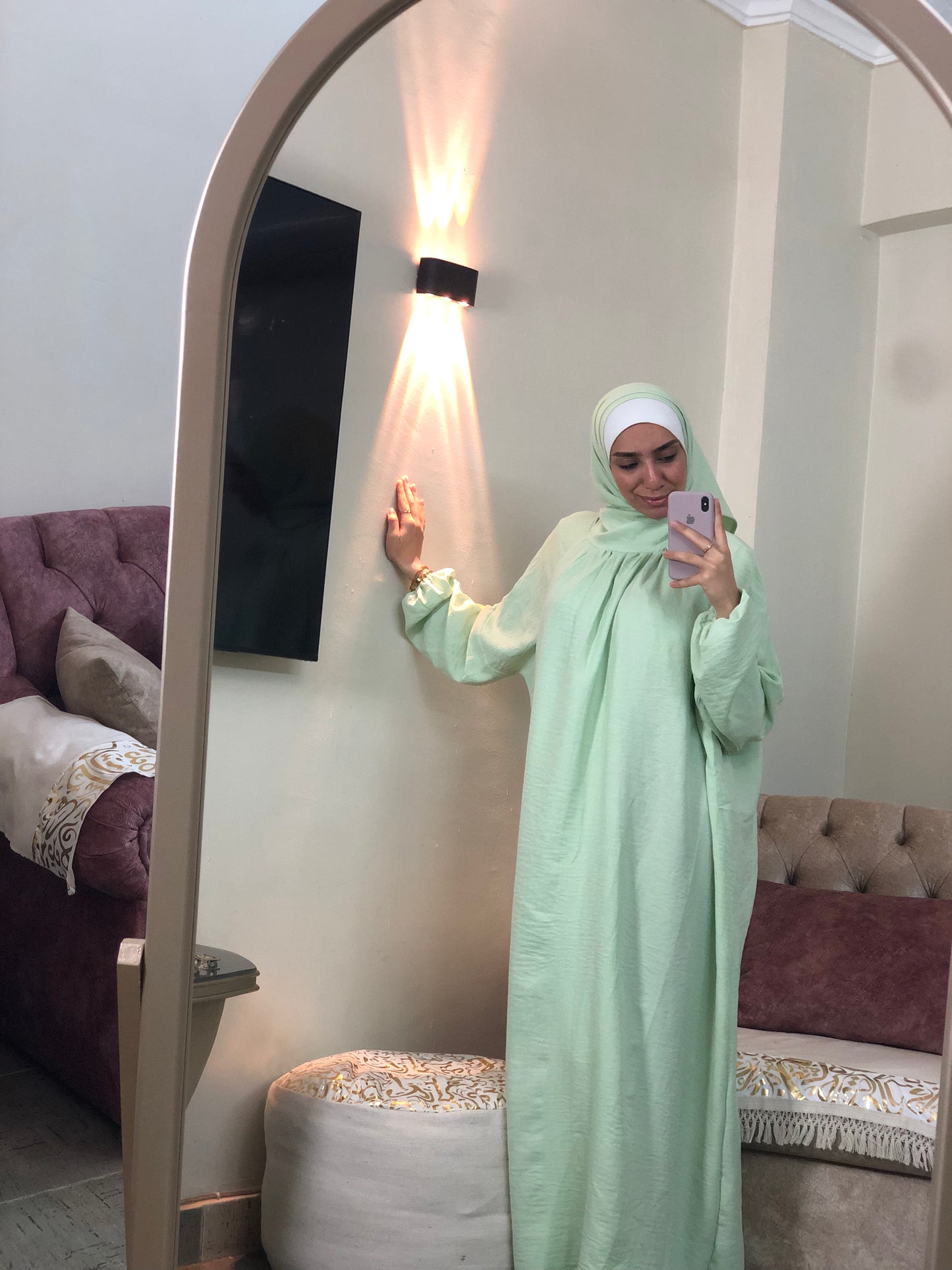 Built-in Veil Curtain