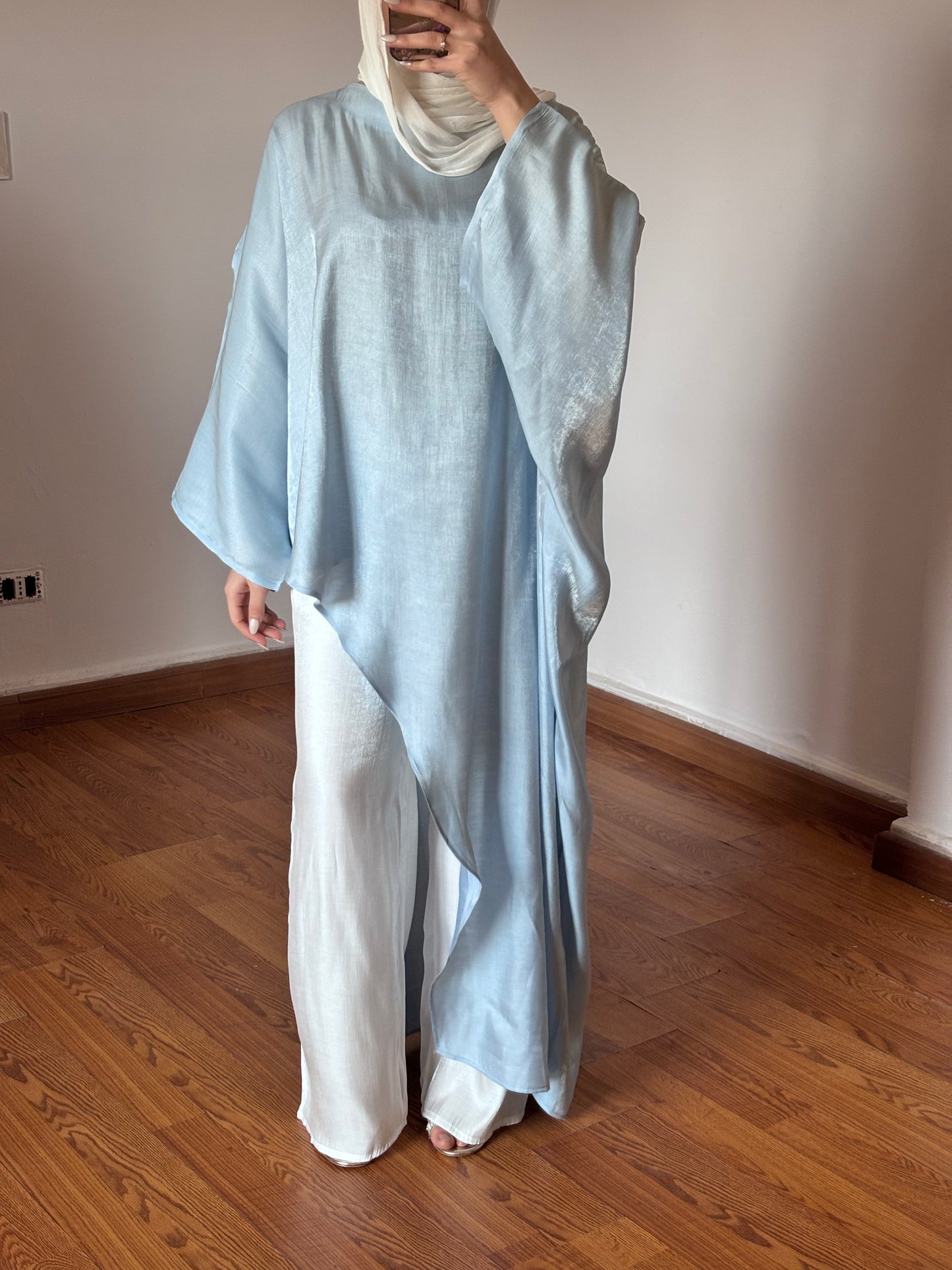 Shirt Dress Baby Blue
