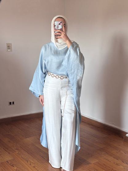 Shirt Dress Baby Blue
