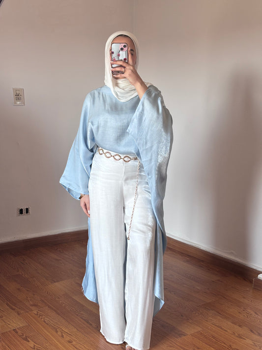 Shirt Dress Baby Blue