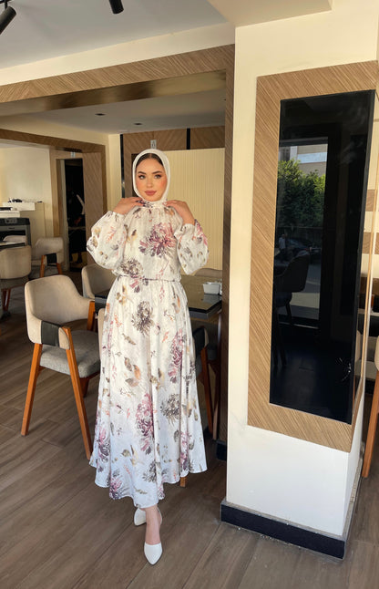 Blossom Veil Dress