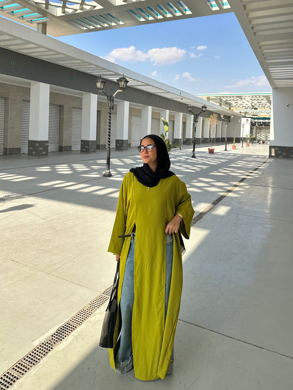 Noir Flow Blouse - olive