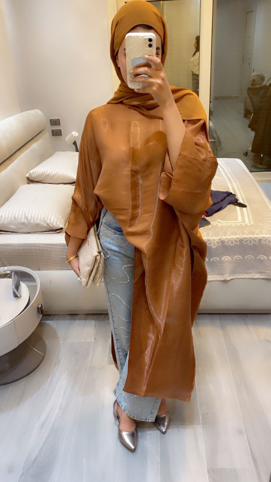 Shirt Dress Brown