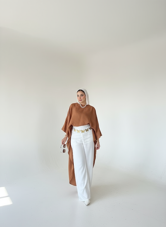 Shirt Dress Brown