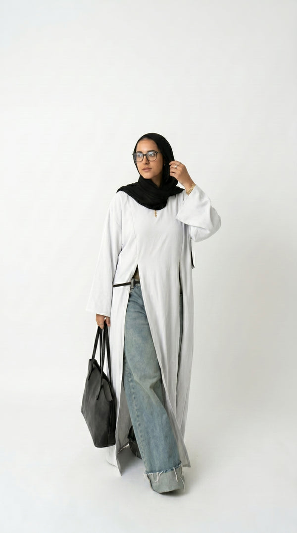 Noir Flow Blouse - White